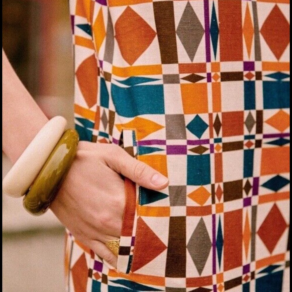 Sezane Lulu Dress Ditsies 70s - Size 38 - Picture 4 of 7